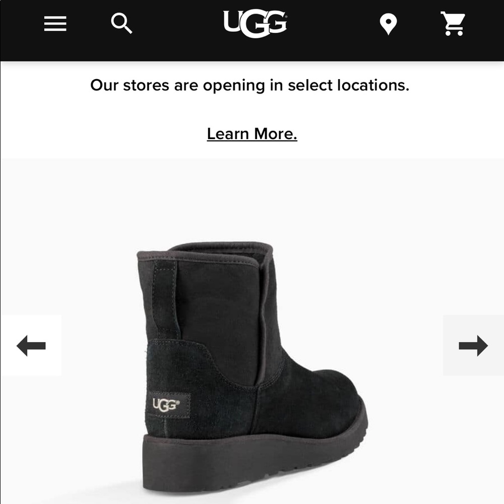 Black Kristin Short Boots Water Resistant
